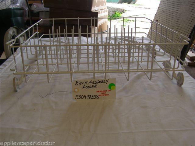 Frigidaire DISHWASHER 5304483505 LOWER Dishrack NEW W/O BOX Frigidaire DISHWASHER 5304483505 LOWER Dishrack NEW W/O BOX